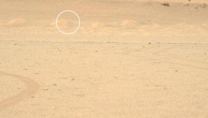 NASA'nın keşif aracı Perseverance, Ingenuity helikopterini fotoğrafladı