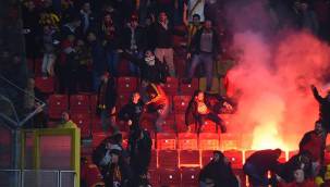 Olaylı derbide işaret fişeği atan sanığa istenen ceza belli oldu