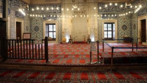 Restorasyonu süren Selimiye'de iç mekan çalışmalarının yıl sonuna kadar tamamlanması öngörülüyor