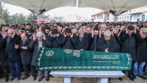 Sanatçı Burhan Çaçan, son yolculuğuna uğurlandı