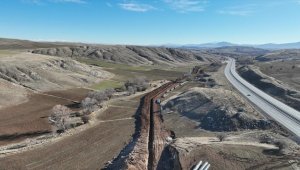 Sivas'ın su sorununu çözen projenin ikinci etabında çalışmalar sürüyor