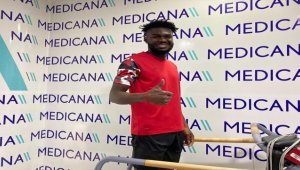 Sivasspor'un yeni transferi Jordy Caicedo sağlık kontrolünden geçti