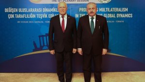 TBMM Başkanı Şentop: KKTC'nin uluslararası platformlarda görünürlüğünü artırmaya gayret sarf ediyoruz