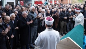 TBMM Genel Sekreteri Kumbuzoğlu'nun babası, Trabzon'da son yolculuğuna uğurlandı