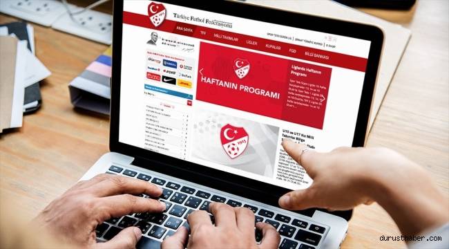 Türkiye Futbol Federasyonunun internet sitesi yenilendi