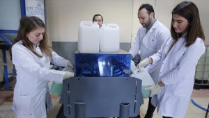 Üniversitede kurulan "Kampüs Kimya" ile 3 milyon lira ciroya ulaşıldı