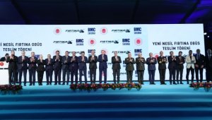 Yeni Nesil Fırtına Obüsleri TSK'ya teslim edildi