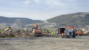 Adıyaman'da Mersin Büyükşehir Belediyesince 3 bin 500 kişilik konteyner kent kuruluyor