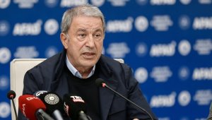 Bakan Akar: Hiçbir şekilde Suriye tarafından Türkiye'ye doğru herhangi bir göç ve intikal olmamıştır