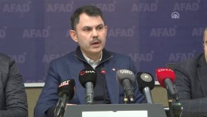 Bakan Kurum: 10 ilimizde eş zamanlı olarak Cumhuriyet tarihinin en büyük afet konut seferberliğini başlatacağız