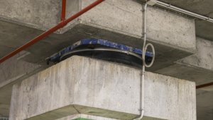 Başakşehir Çam ve Sakura Şehir Hastanesi'nde 2 bin 68 sismik izolatör var