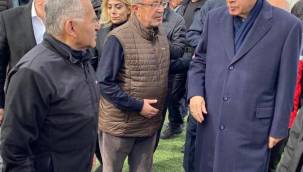 Başkan Büyükkılıç, Cumhurbaşkanı Erdoğan ile Elbistan’da Görüştü