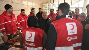 Başkan Büyükkılıç, Kahramanmaraş’ta Çalışmaları Adım Adım Takip Ediyor