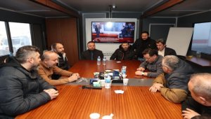 Başkan Büyükkılıç, Kahramanmaraş'taki koordinatör vali Çiçek'i ziyaret etti