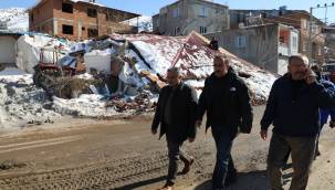 Başkan İlmek: Üç belediye olarak bölgedeki yaraları saracağız