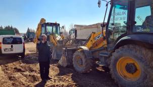 Vali Çiçek istedi, Başkan Yalçın iş makineleri parkında koordinasyon görevini üstlendi