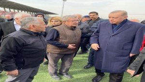 Büyükkılıç, Kahramanmaraş'ta Cumhurbaşkanı Erdoğan ile görüştü