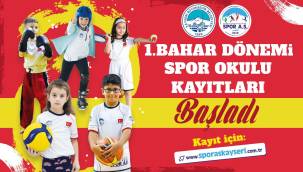 Büyükşehir Spor A.Ş.’nin Bahar Dönemi Spor Okulları Kayıtları Başladı