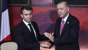 Cumhurbaşkanı Erdoğan, Fransa Cumhurbaşkanı Macron ile videokonferans görüşmesi yaptı