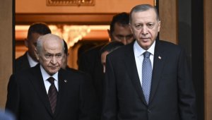 Cumhurbaşkanı Erdoğan, MHP Genel Başkanı Bahçeli ile telefonda görüştü