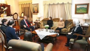 Cumhurbaşkanı Erdoğan'dan, Baykal ailesine taziye ziyareti