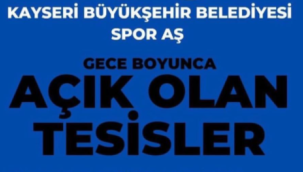 Deprem sonrası gece boyunca açık olan tesisler 