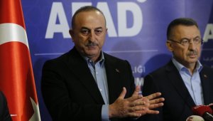 Dışişleri Bakanı Çavuşoğlu: Gelen yardımların Suriye'ye de ulaşması konusunda gerekli desteği veriyoruz