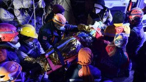 Gaziantep'te enkaz altında kalan kadın 170 saat sonra kurtarıldı