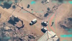 Gaziantep'te enkazdan hırsızlık yapan şüpheliler İHA ile tespit edildi