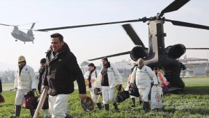 Hatay'da arama kurtarma çalışmalarına komandolar ve madencilerden destek 