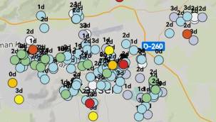 İncesu beşik gibi : 1 saat 43 dakikada 5 kez sallandı 
