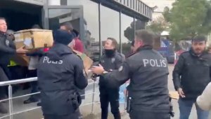 İstanbul Emniyet Müdürlüğünün deprem bölgesine yardımları sürüyor