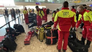İsviçreli ve Fransız gönüllüler, Türkiye'de arama kurtarma çalışmalarına katılacak