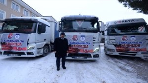 Kahramankazan ve Kızılcahamam'dan deprem bölgesine yardım