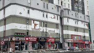 Kahramanmaraş merkezli depremlerden etkilenen Kayseri'de 73 binada ağır hasar oluştu