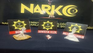 Karaman'da uyuşturucu operasyonunda yakalanan 2 zanlı tutuklandı