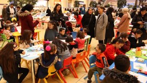 KAYMEK'te atık malzemelerle üretilen oyuncaklar "Tatil Şenliği"nde sergilendi