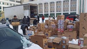 Kayseri’de bulunan yardım toplama merkezleri