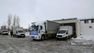 Kayseri'den Deprem bölgesine 3 kamyon ve 20 yardım tırı gönderildi 