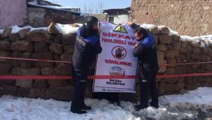 Kayseri'nin İncesu İlçesi'nde eski yapılar kontrol edildi