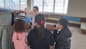 Kayseri'de depremzede çocuklar için bilimsel etkinlik düzenlendi