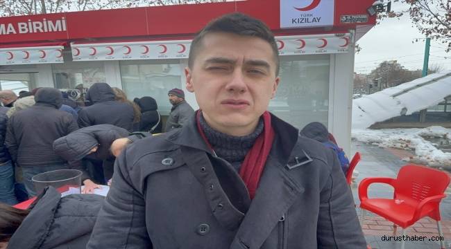 Konya ve Afyonkarahisar'da depremzedeler için kan bağışı seferberliği