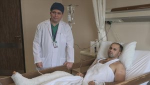 Malatya'da depremden kaçarken evinin çatısının altında kalan afetzede yaşadıklarını anlattı