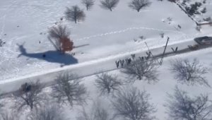 Mehmetçik depremzedelere yardım elini uzatmayı sürdürüyor