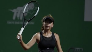 Milli tenisçi Berfu Cengiz'in Meksika'daki ikinci şampiyonluğu çiftlerde geldi