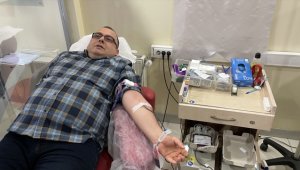 Niğde ve Kırıkkale'de Türk Kızılayın kan bağışı merkezlerinde yoğunluk yaşandı