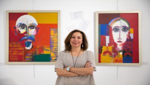 Ressam Kağan Güner "Zaman Çemberi" sergisi başkentli sanatseverleri ağırlıyor