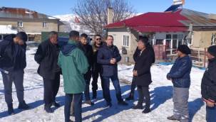 Sarız’da hasar gören yapılar incelendi