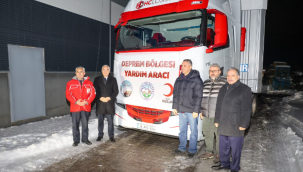 Talas, deprem bölgesinden yardım elini hiç çekmedi