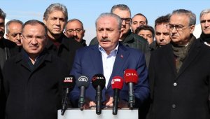 TBMM Başkanı Şentop: Devlet ve millet olarak bu felaketin üstesinden gelebilecek güce sahibiz